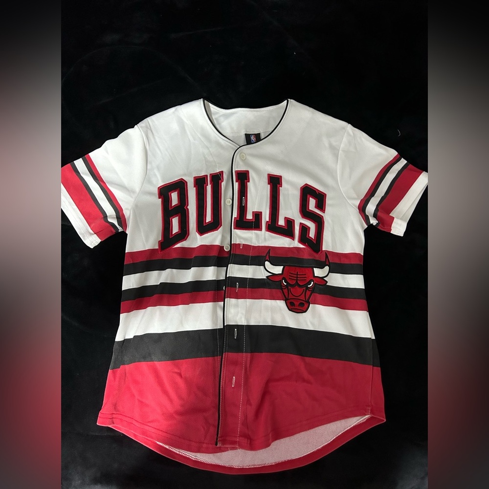 white and red small men’s jersey
